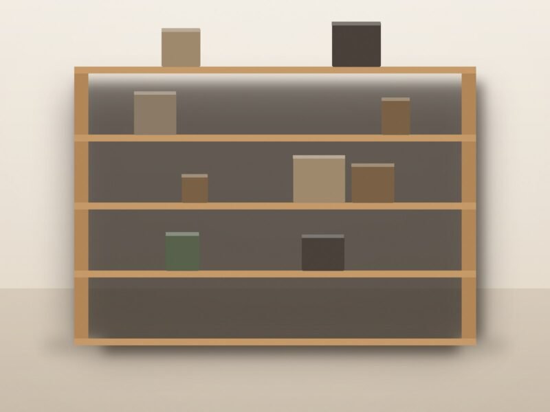 Cedarline Open Shelving